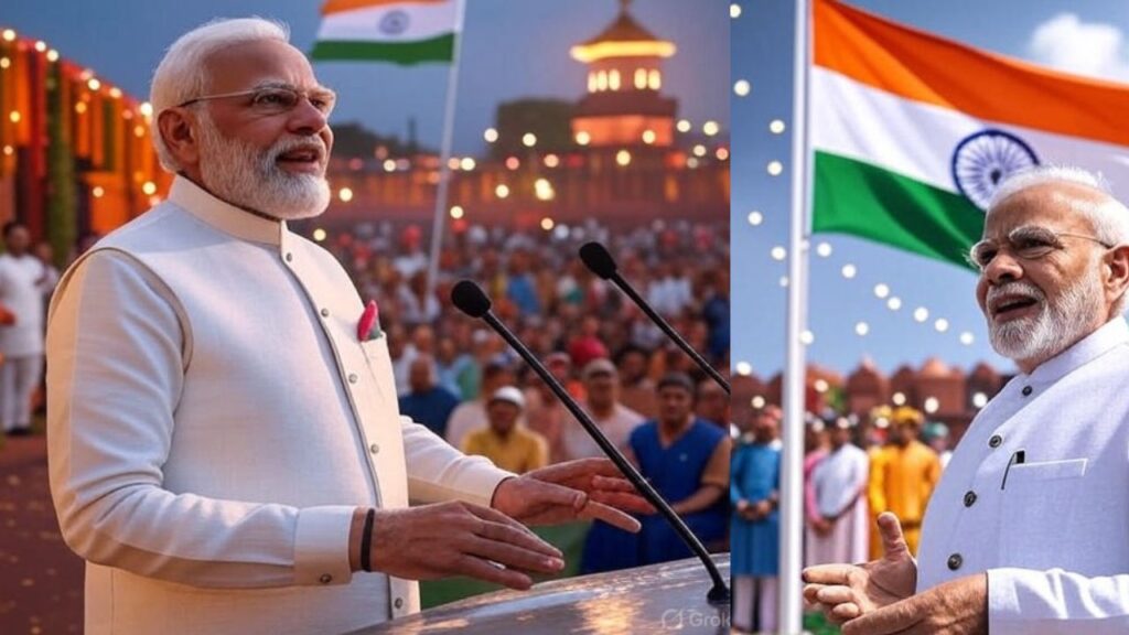 15 अगस्त 2025: 79वां स्वतंत्रता दिवस – लाल क़िले से ‘नया भारत’ का संदेश, देशभर में तिरंगा और नई पहलें
